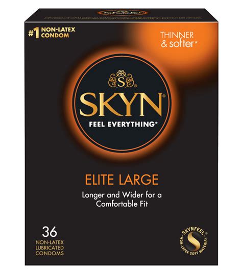 skye condom|SKYN® Elite Large Condoms